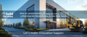 Banner Evento Lanzamiento SOLIDWORKS 2026