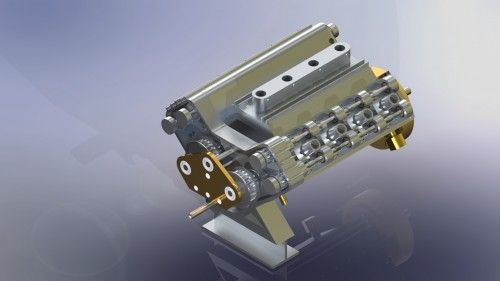 final assembly exploded view | SolidServicios